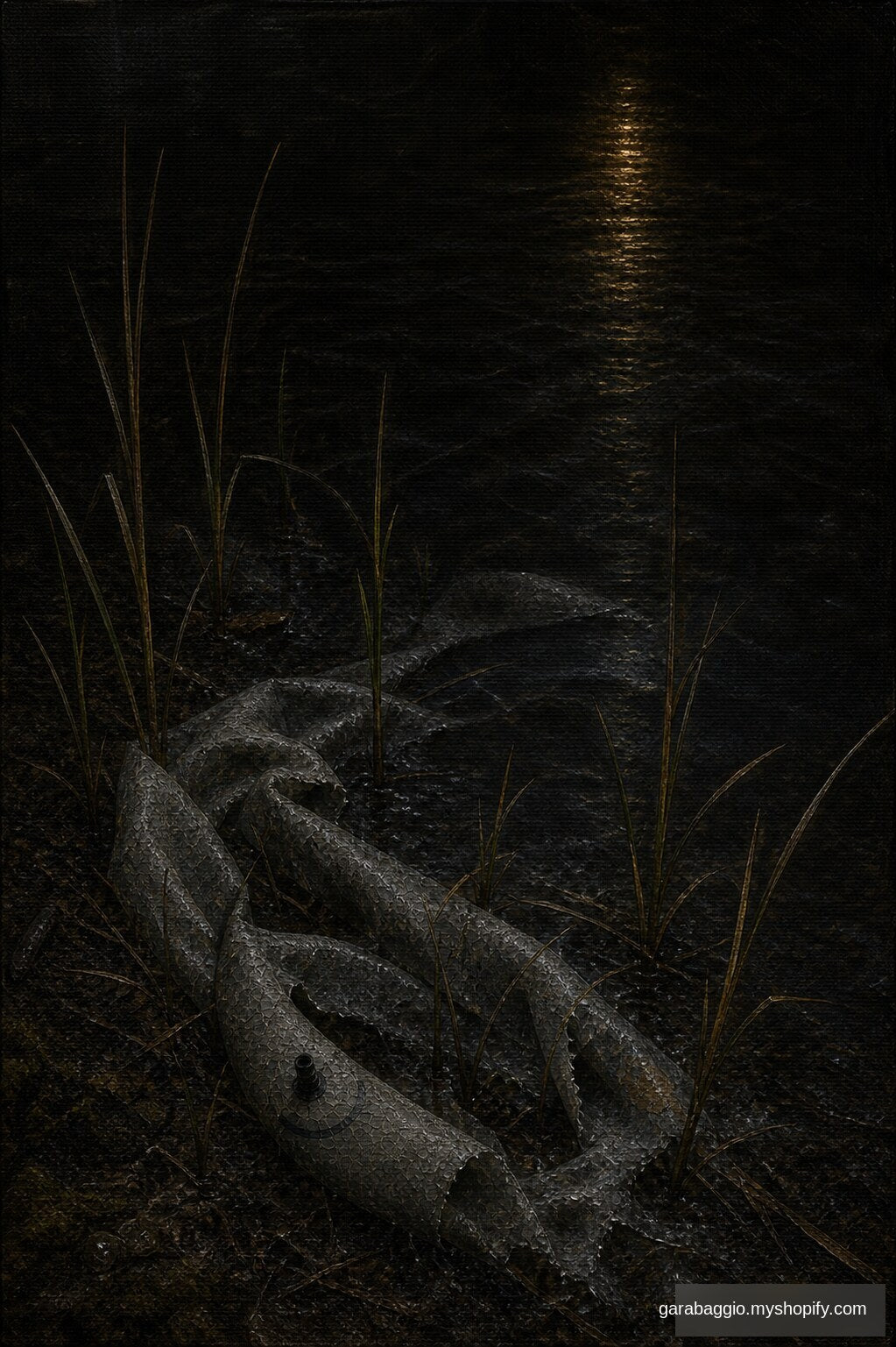 Spring Skin in the Reeds