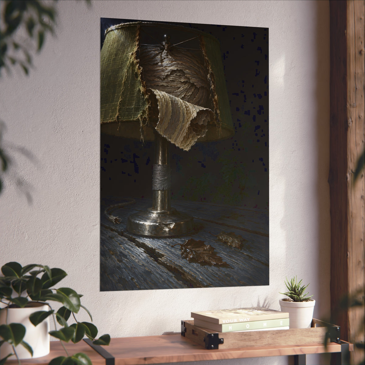 "The First Flap Down": A Garabaggio Fine Art Print