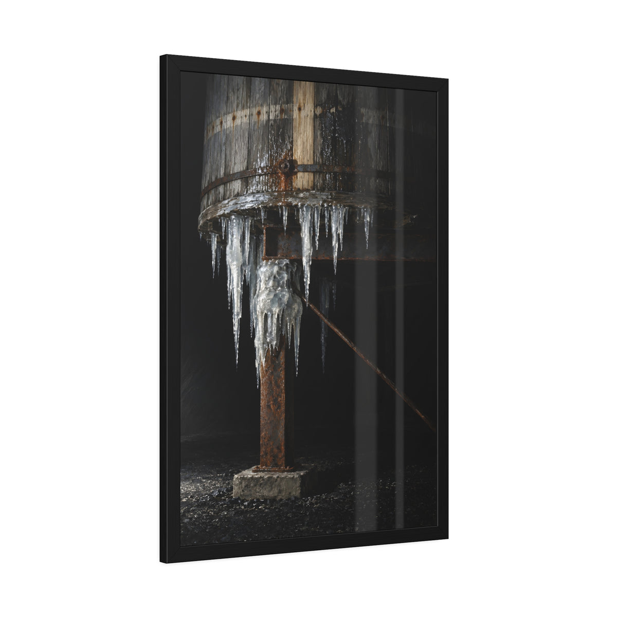"The Collar at the Leg": A Garabaggio Framed Print