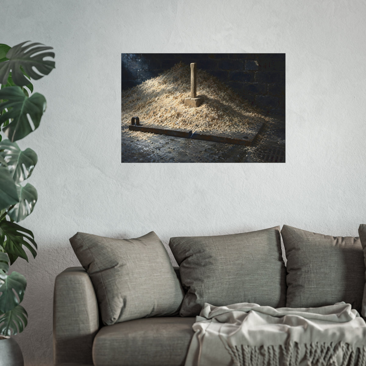 "The Handle Above the Heap": A Garabaggio Fine Art Print