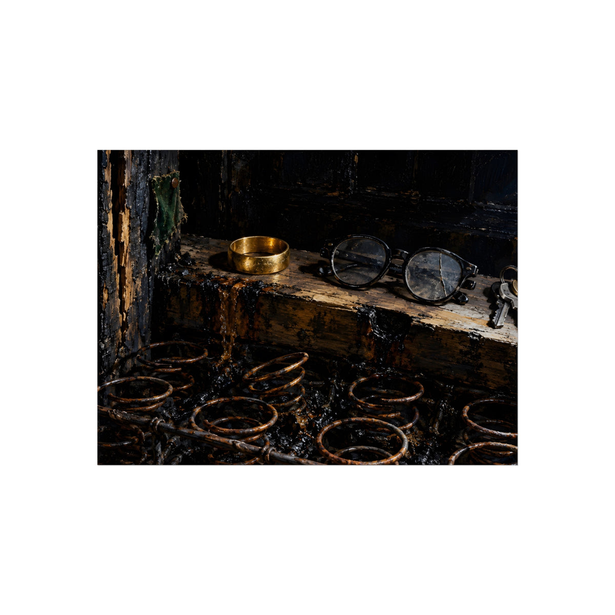 "The Band on the Rail": A Garabaggio Fine Art Print