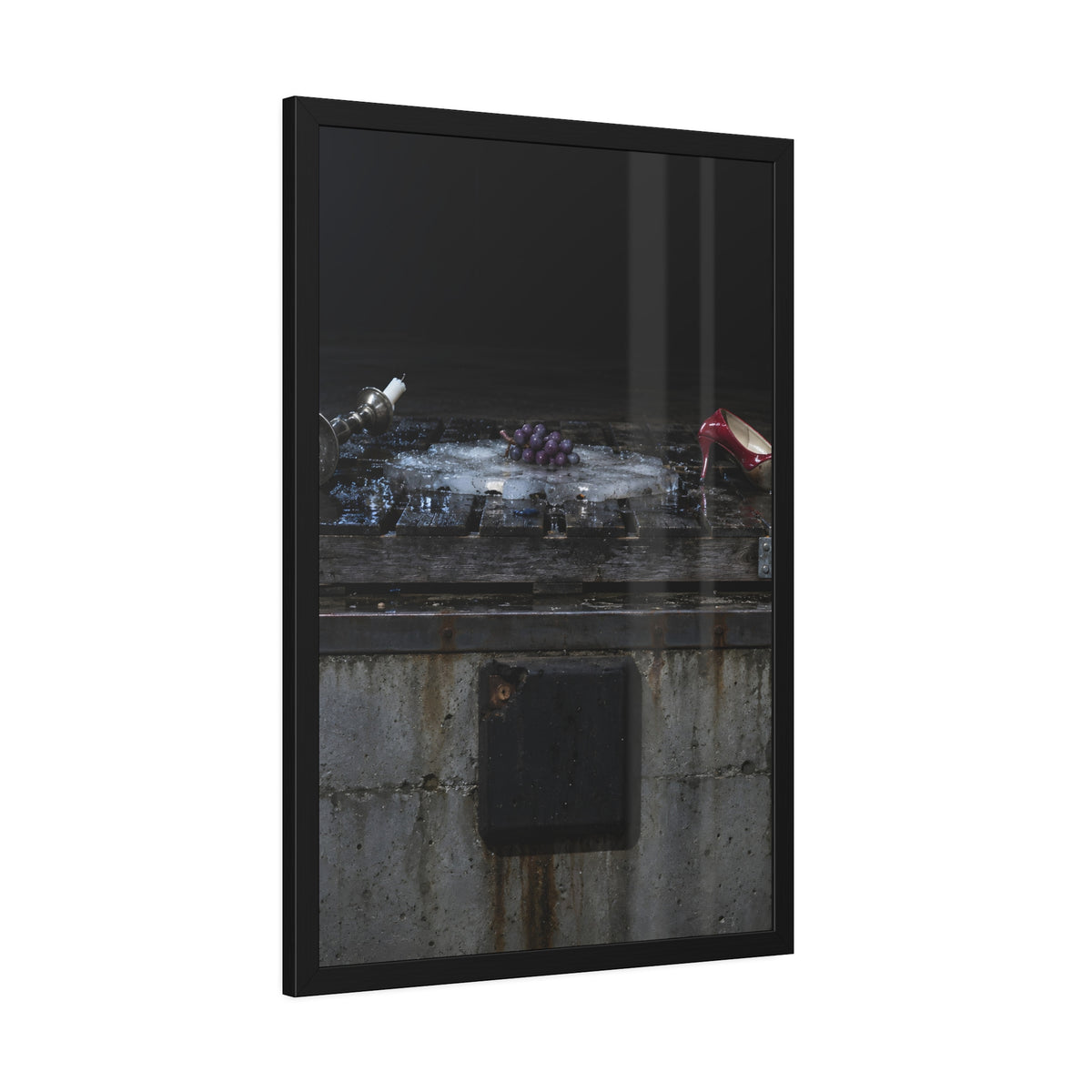 "The Last Pane": A Garabaggio Framed Print