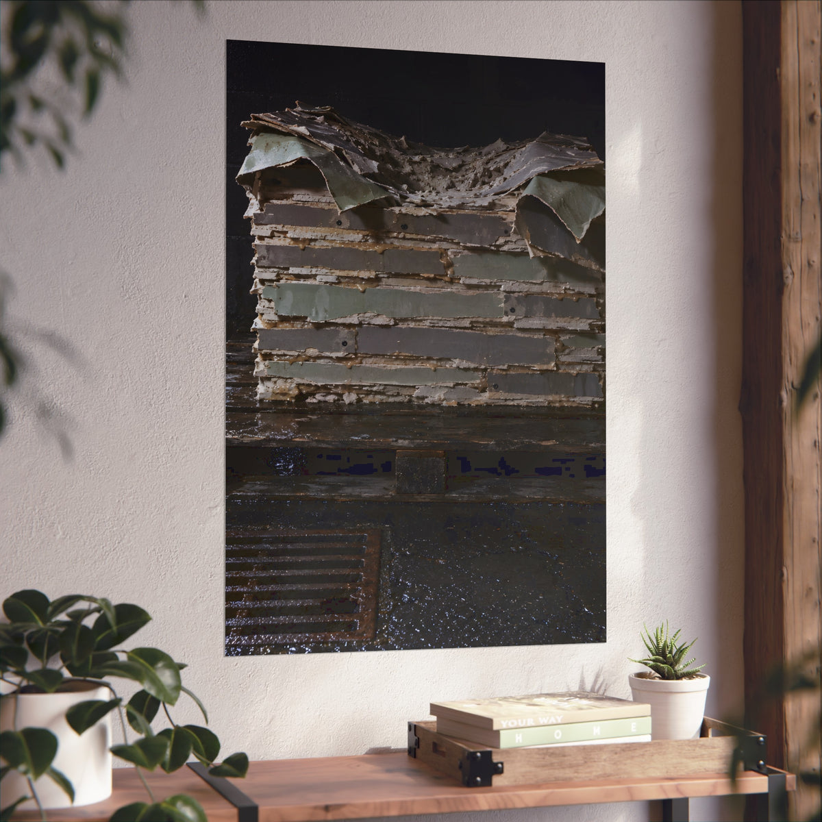 "The Facing Lets Go": A Garabaggio Fine Art Print