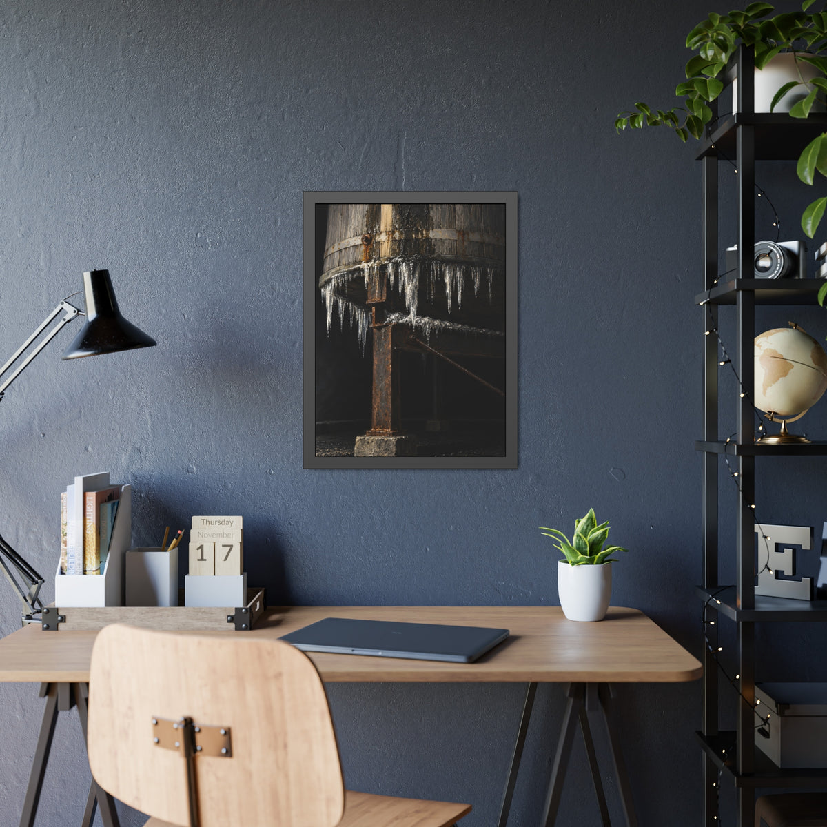 "The Crust on the Beam": A Garabaggio Framed Print