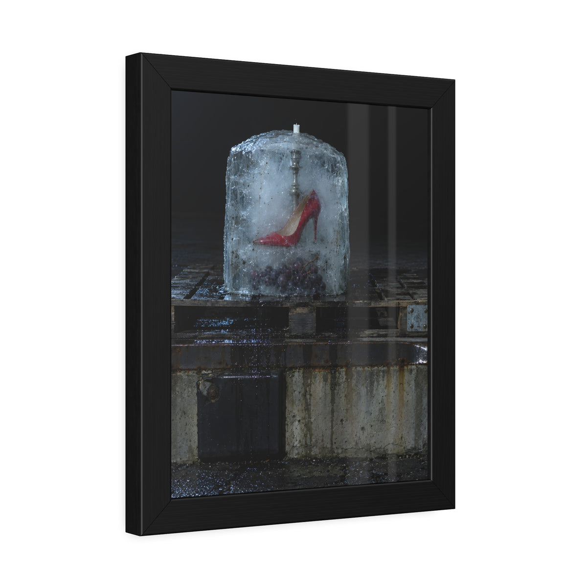 "The Wick in the Air": A Garabaggio Framed Print