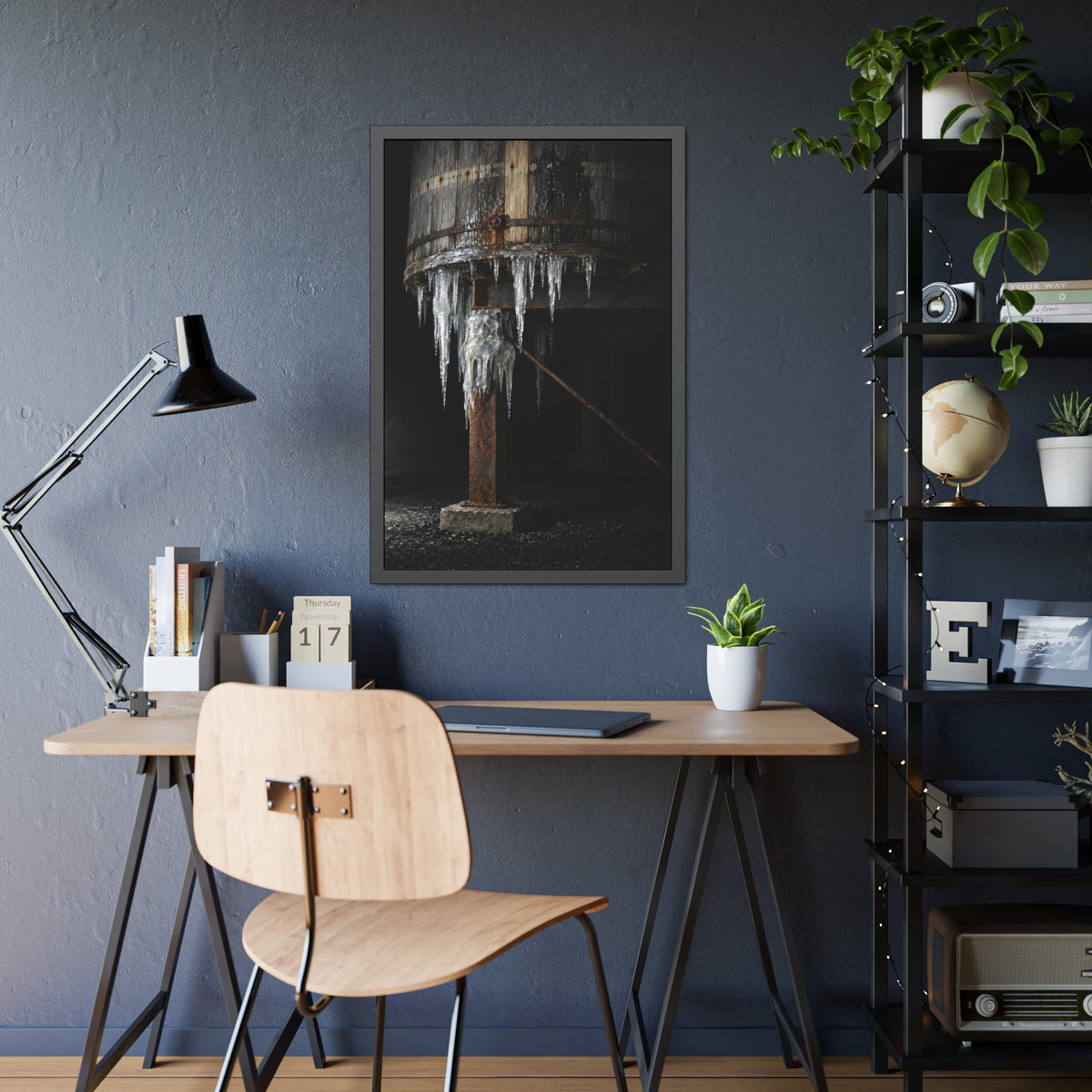"The Collar at the Leg": A Garabaggio Framed Print
