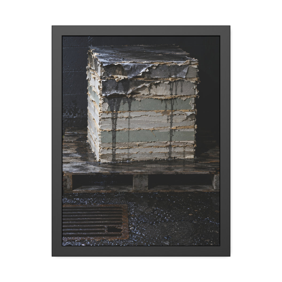 "The First Soaking": A Garabaggio Framed Print