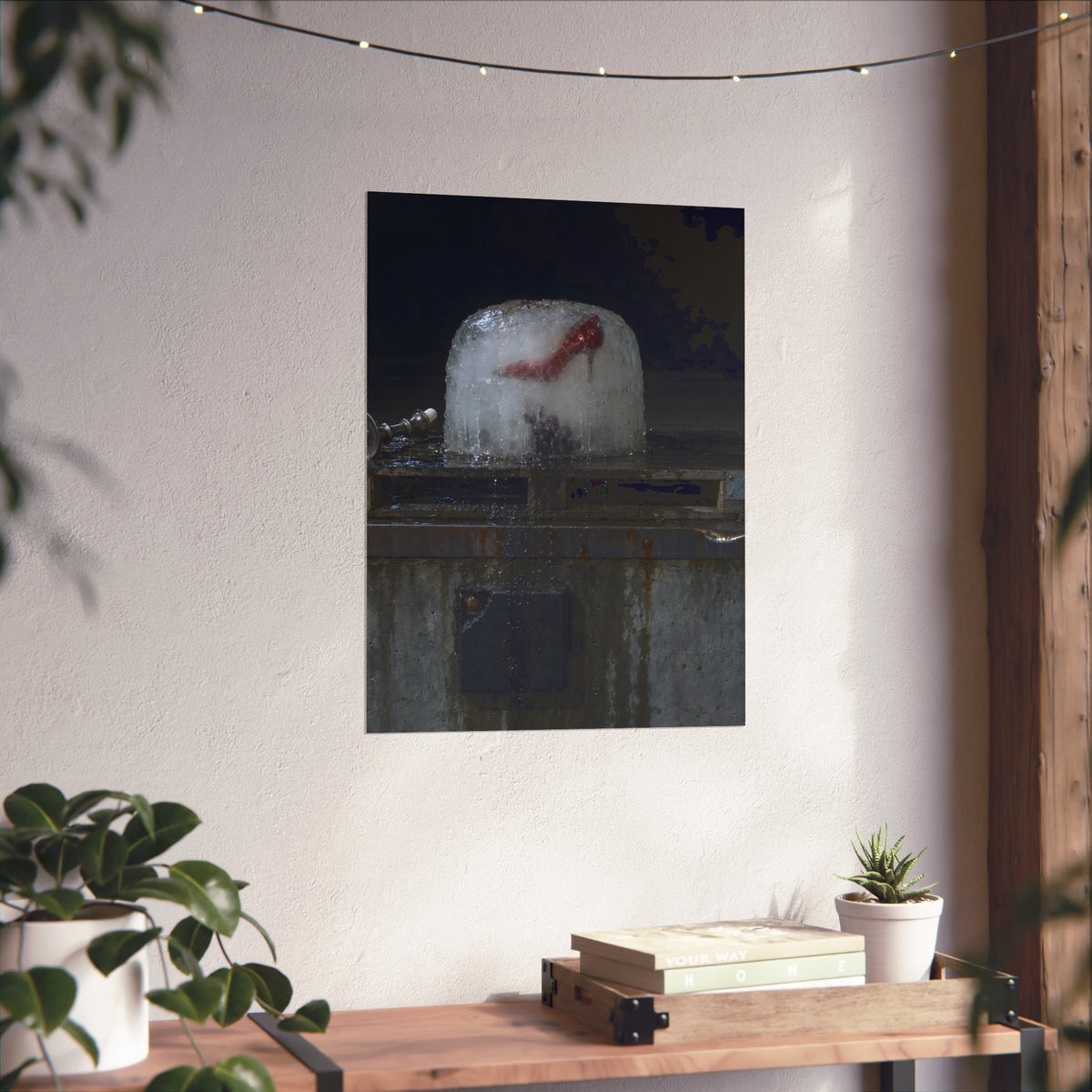 "The Candlestick Lying Down": A Garabaggio Fine Art Print