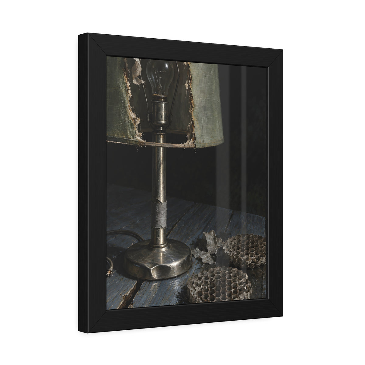 "The Upper Tier Down": A Garabaggio Framed Print