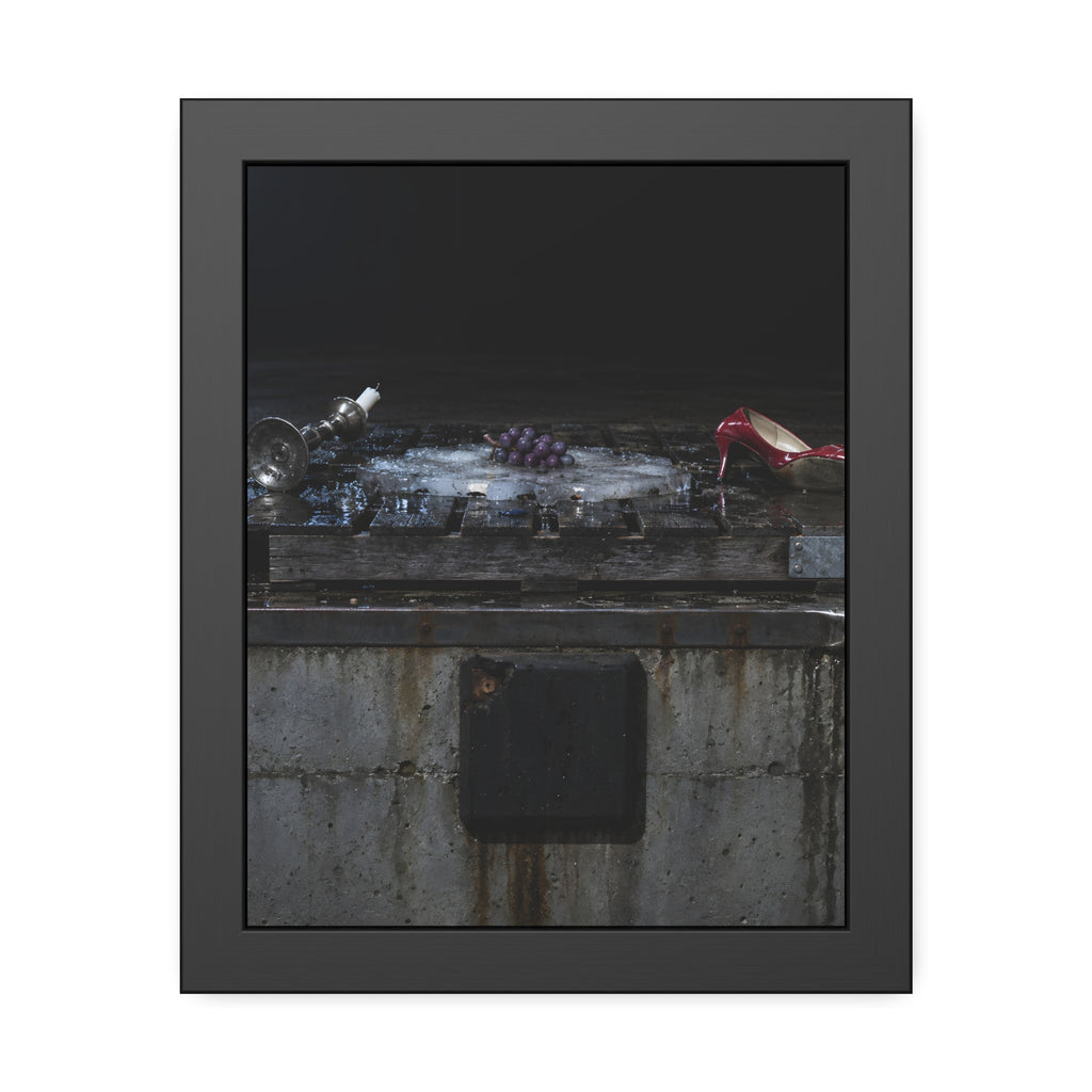 "The Last Pane": A Garabaggio Framed Print