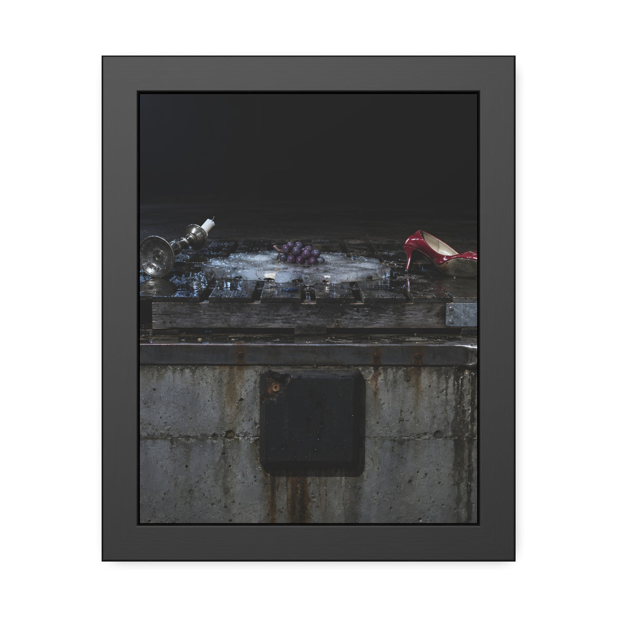 "The Last Pane": A Garabaggio Framed Print