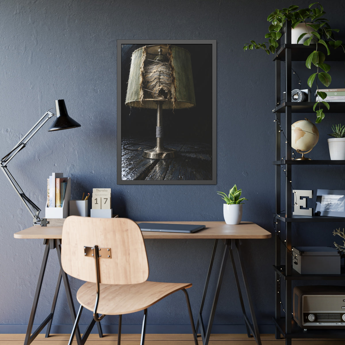 "The Torn Entrance": A Garabaggio Framed Print