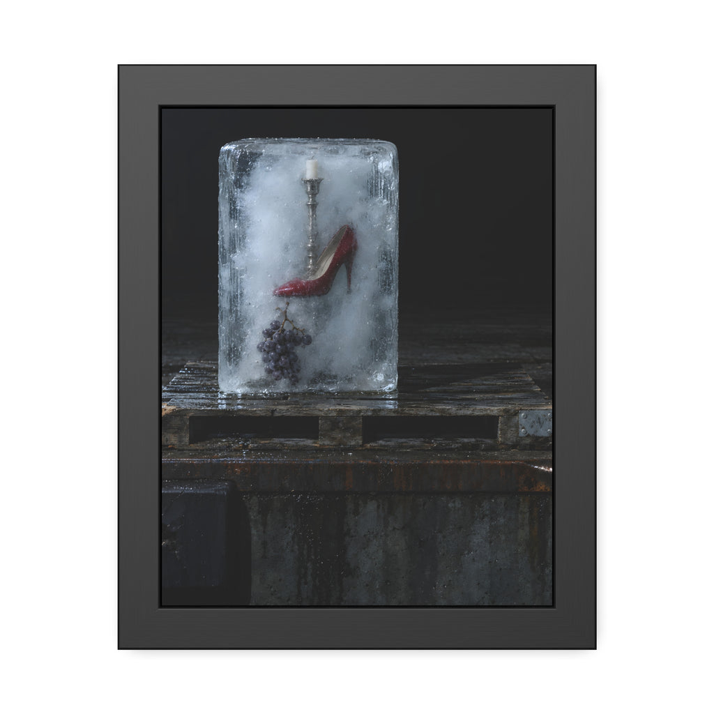 "The Edges Going": A Garabaggio Framed Print