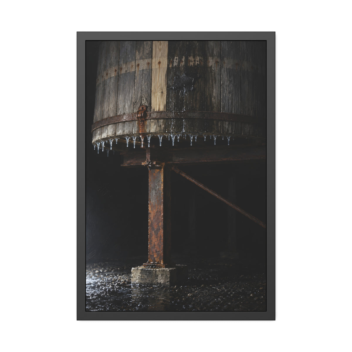 "The First Fringe": A Garabaggio Framed Print