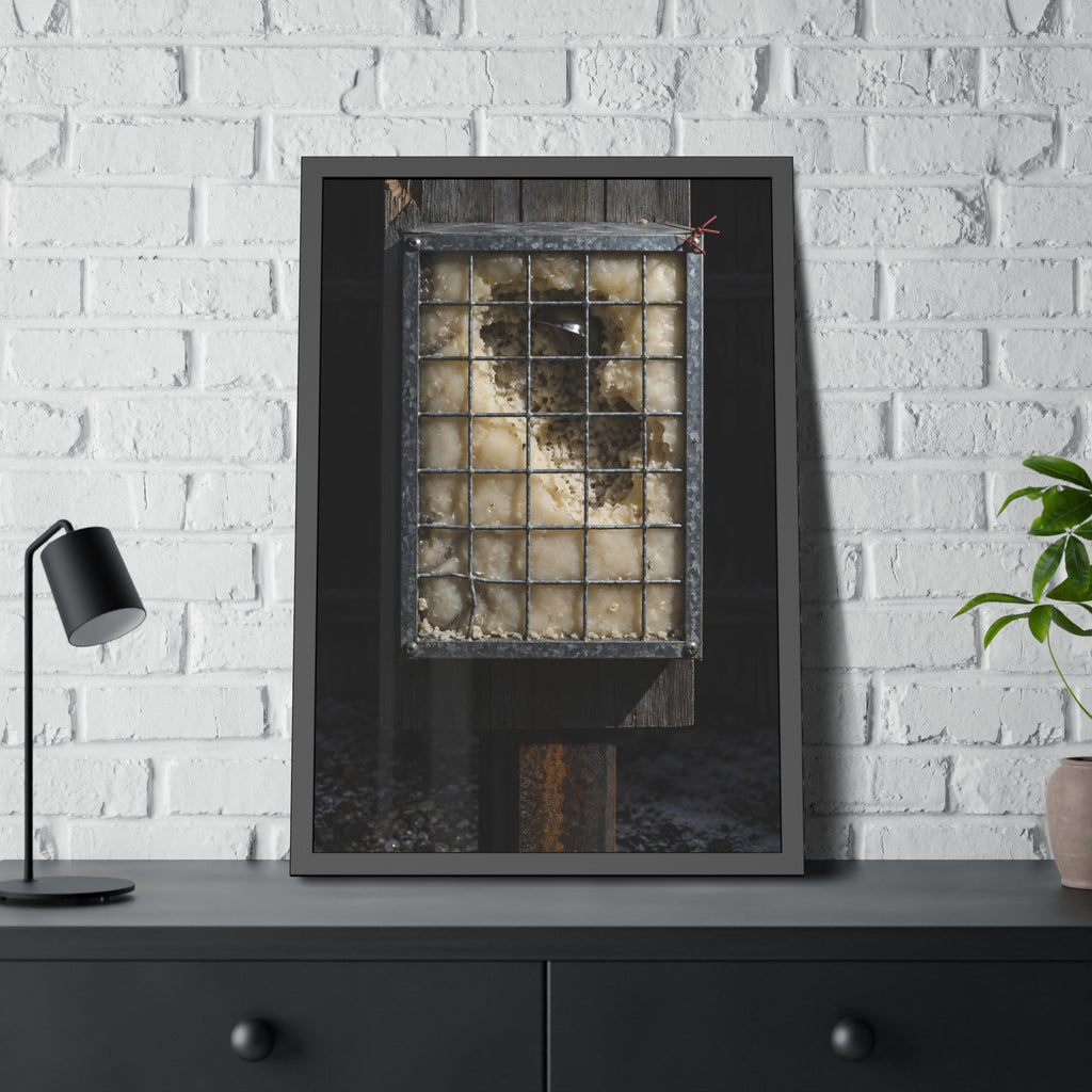 "The Dented Rim": A Garabaggio Framed Print