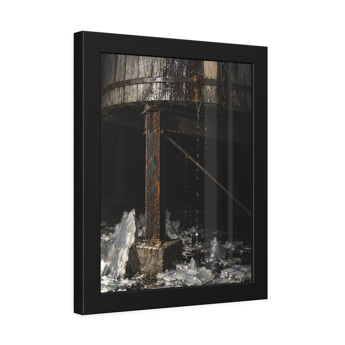 "The Fallen Slabs": A Garabaggio Framed Print
