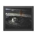 "The Mug Standing Free": A Garabaggio Framed Print