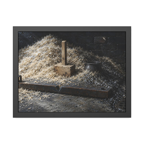 "The Pot Half Given Back": A Garabaggio Framed Print