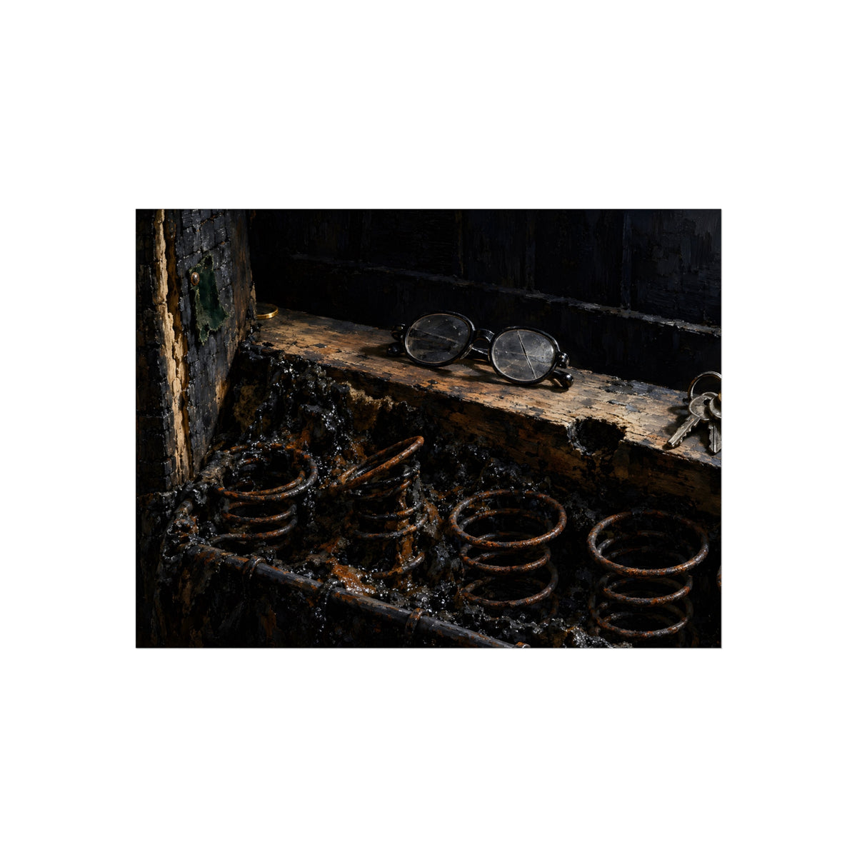 "The Gold in the Corner": A Garabaggio Fine Art Print