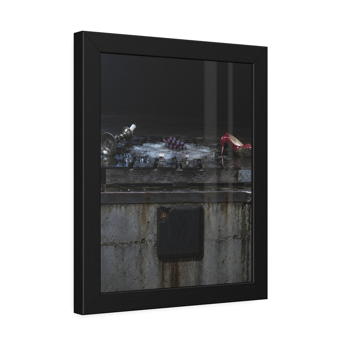 "The Last Pane": A Garabaggio Framed Print
