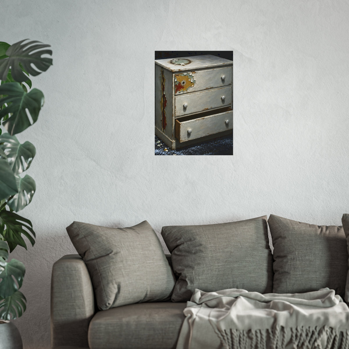 "The Side Split Opens": A Garabaggio Fine Art Print