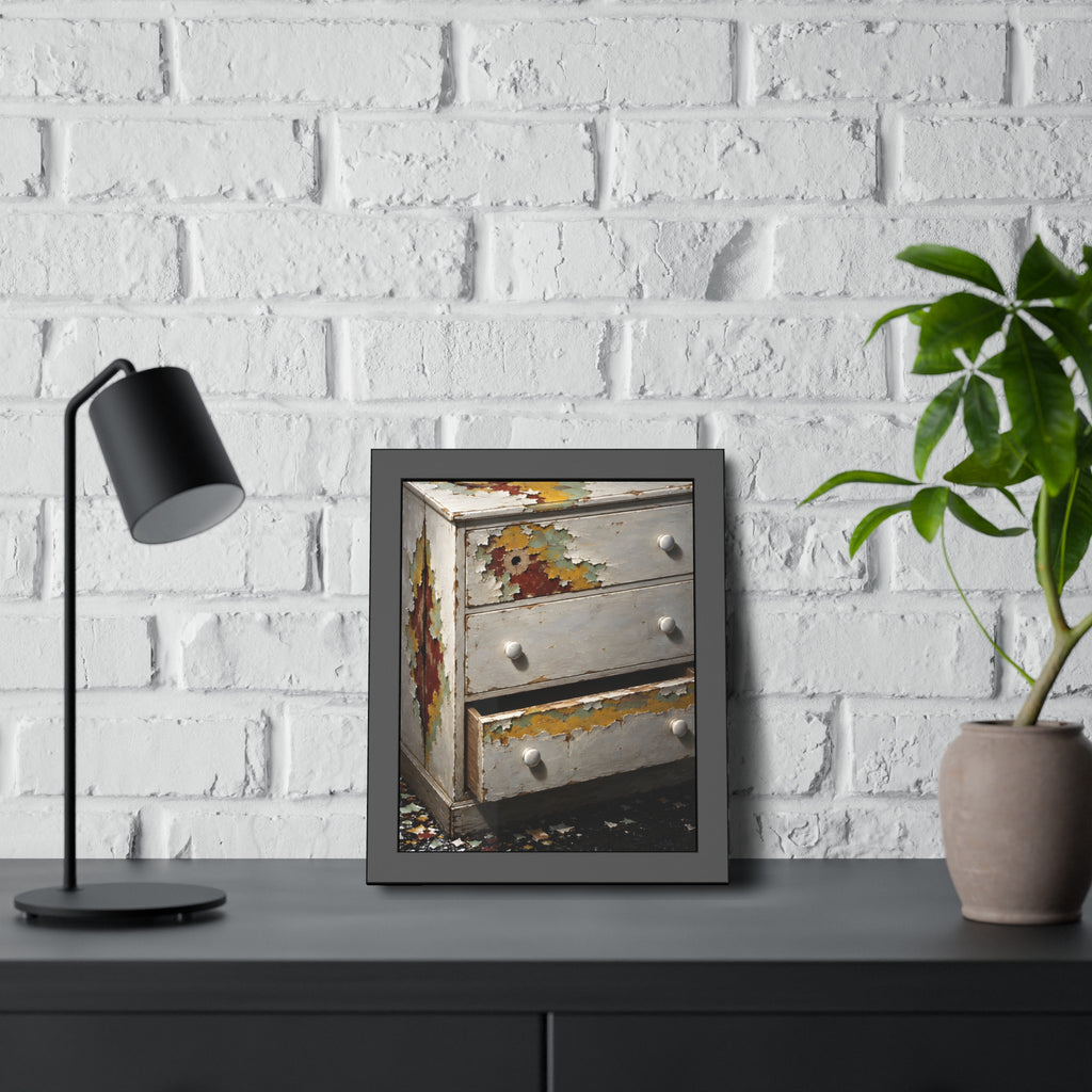 "The Mint Laid Open": A Garabaggio Framed Print
