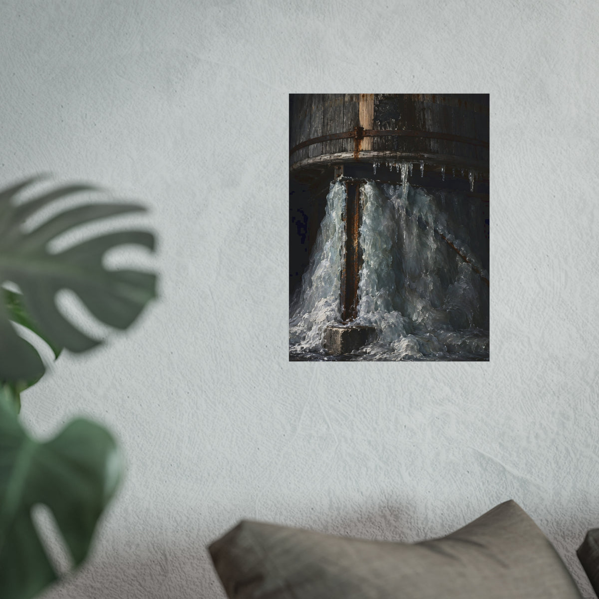 "The Pedestal of Ice": A Garabaggio Fine Art Print