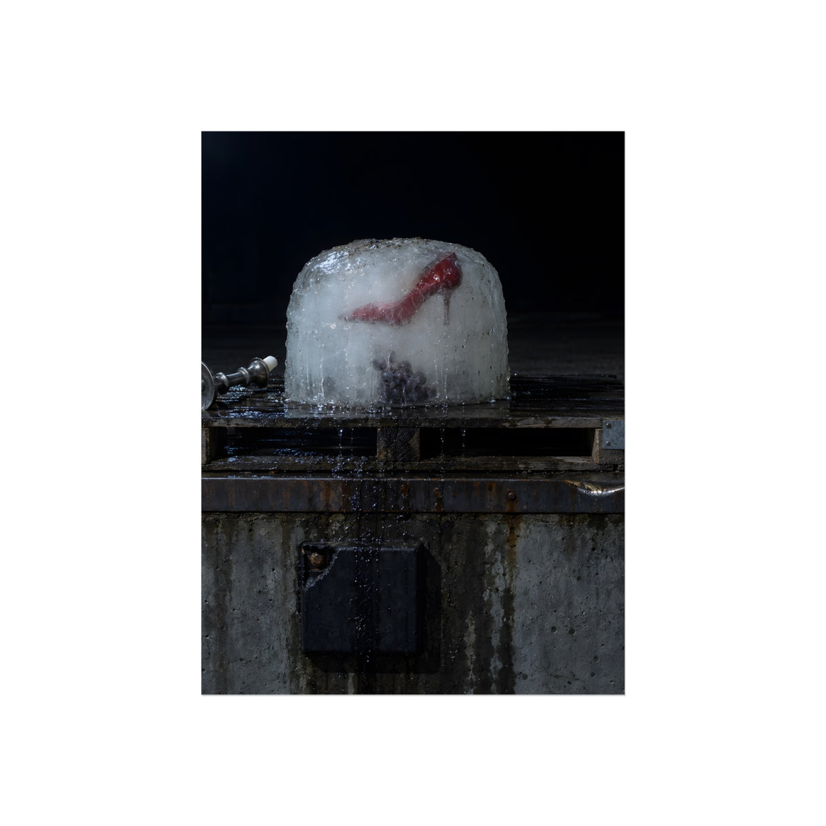 "The Candlestick Lying Down": A Garabaggio Fine Art Print