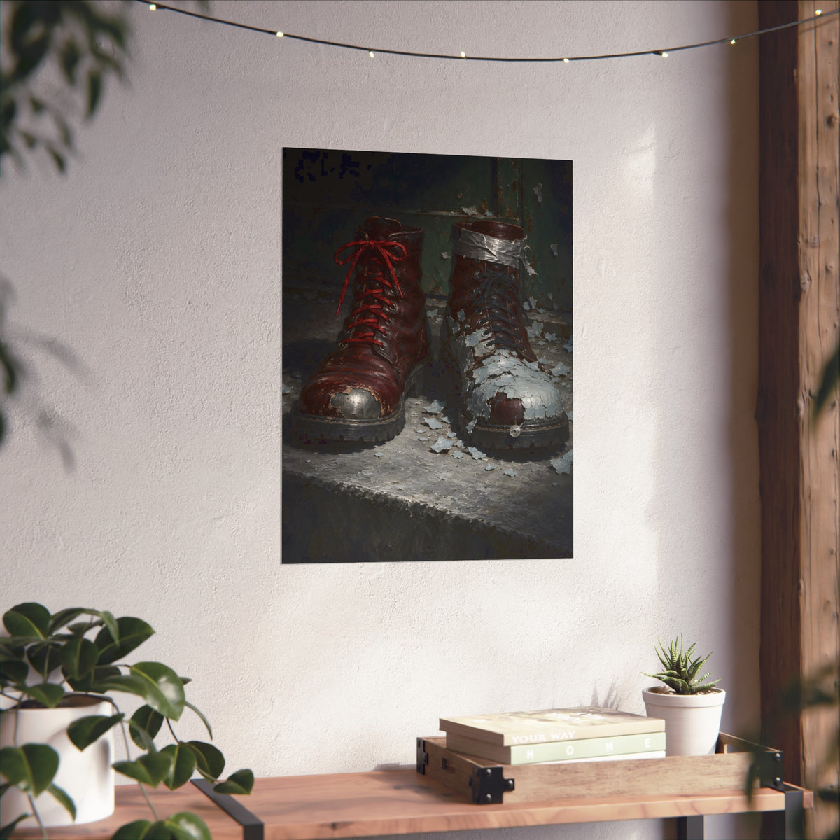 "The Bare Steel Crescent": A Garabaggio Fine Art Print