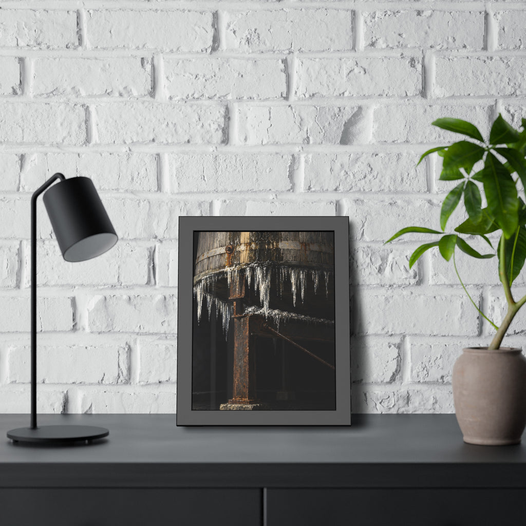 "The Crust on the Beam": A Garabaggio Framed Print
