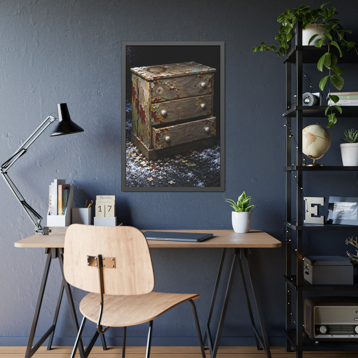 "The Silver Oak": A Garabaggio Framed Print