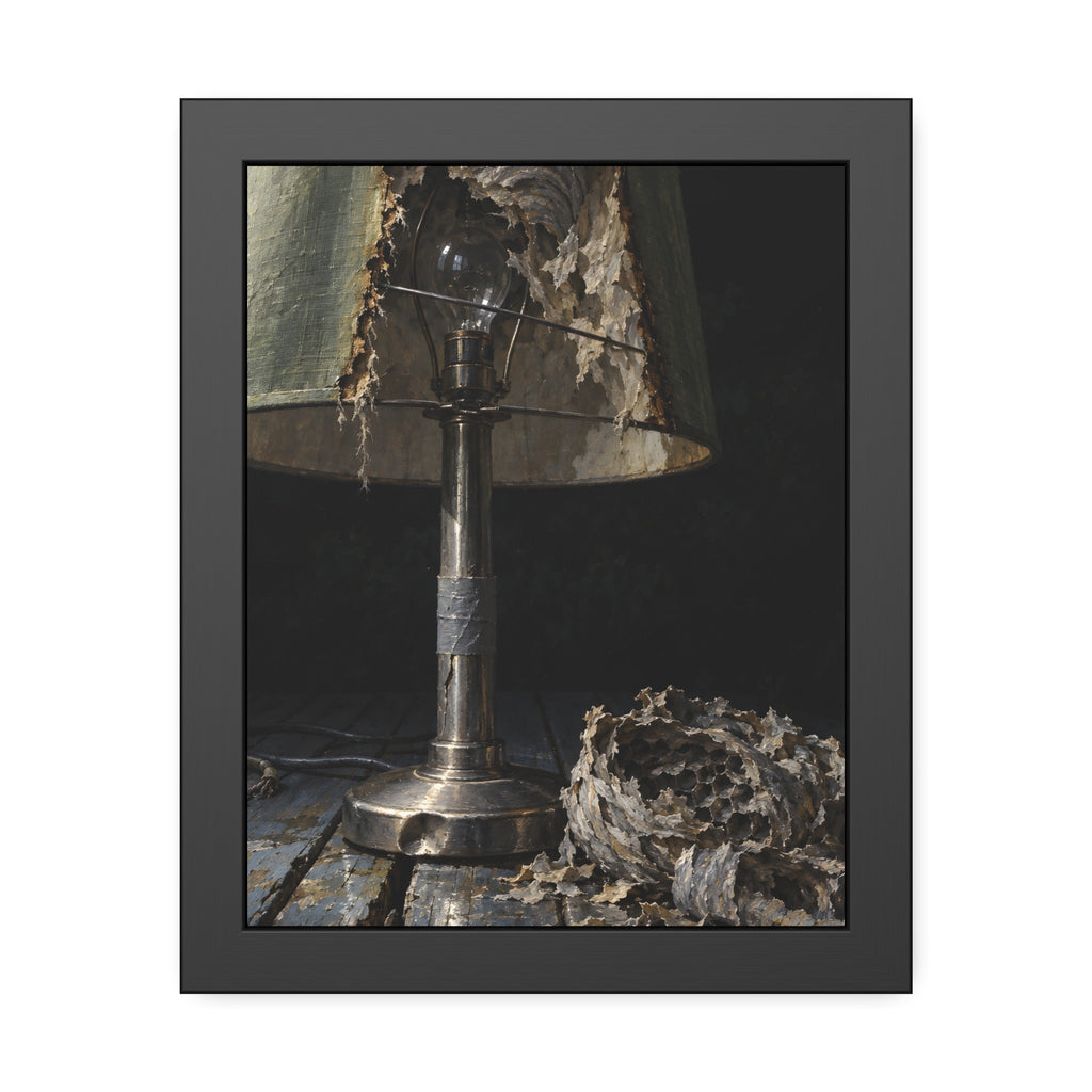 "The Lower Tier on the Boards": A Garabaggio Framed Print