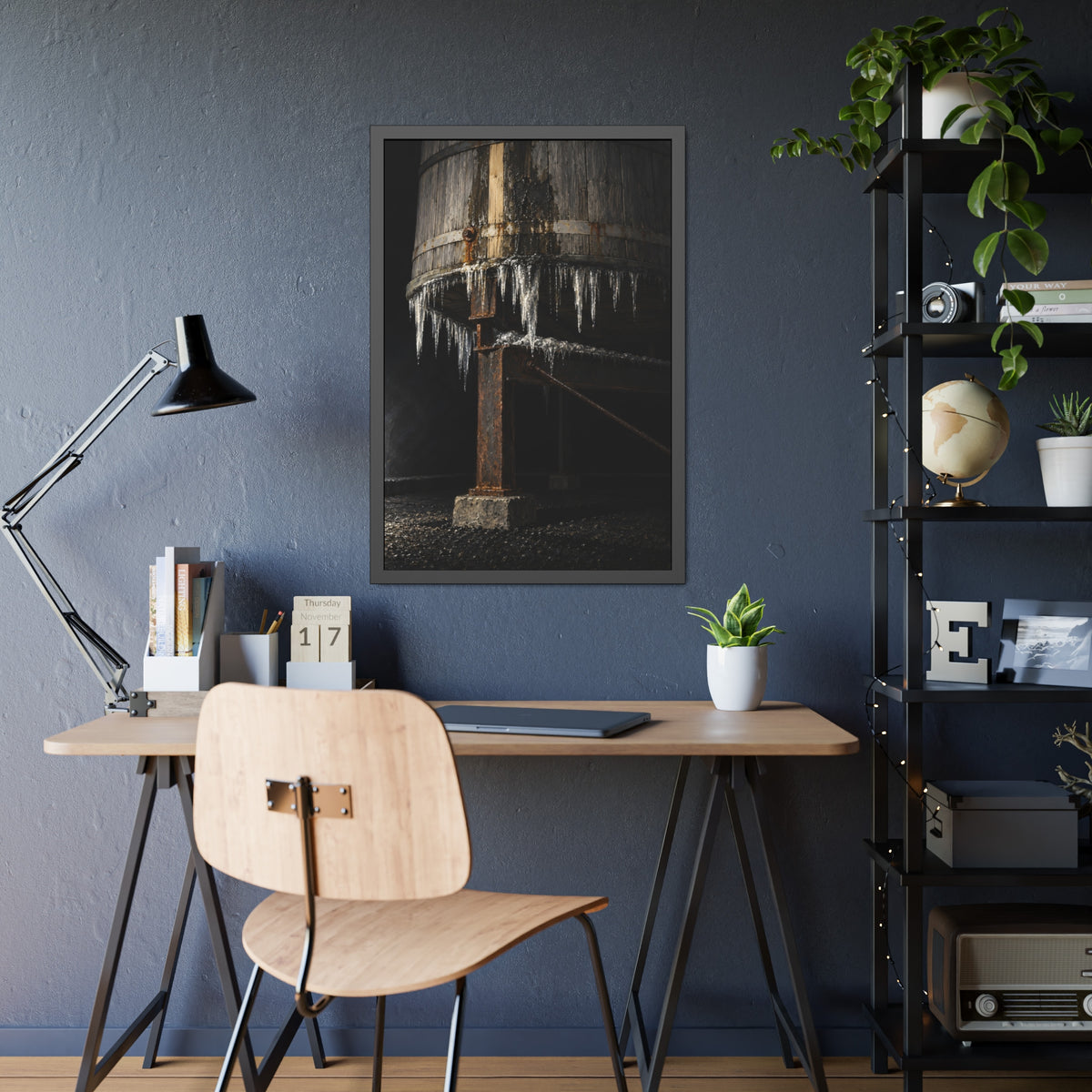 "The Crust on the Beam": A Garabaggio Framed Print