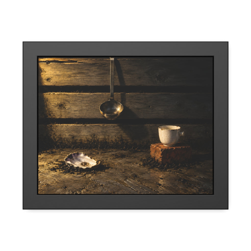 "What the Rot Would Not Take": A Garabaggio Framed Print