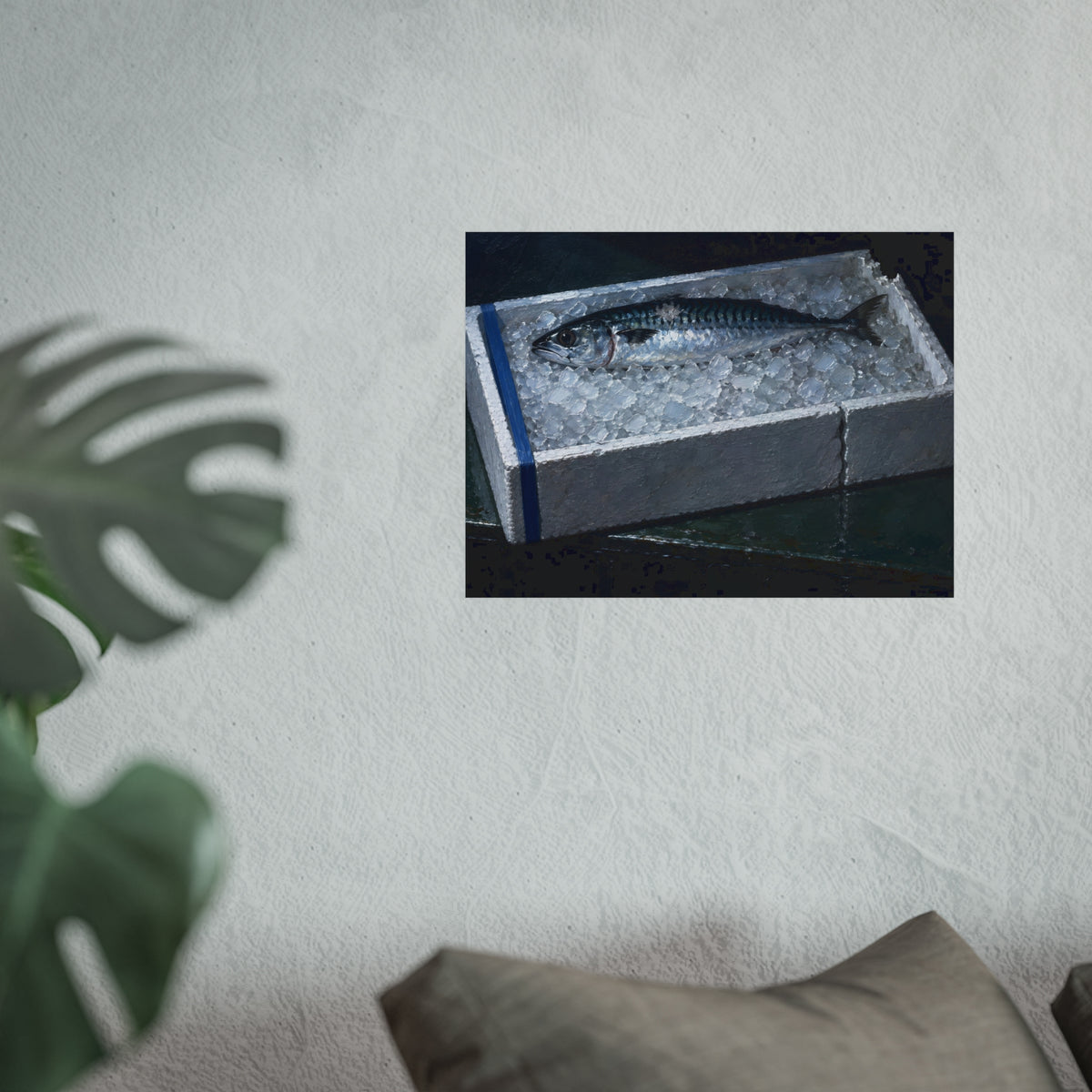 "The Ice Level With the Rim": A Garabaggio Fine Art Print