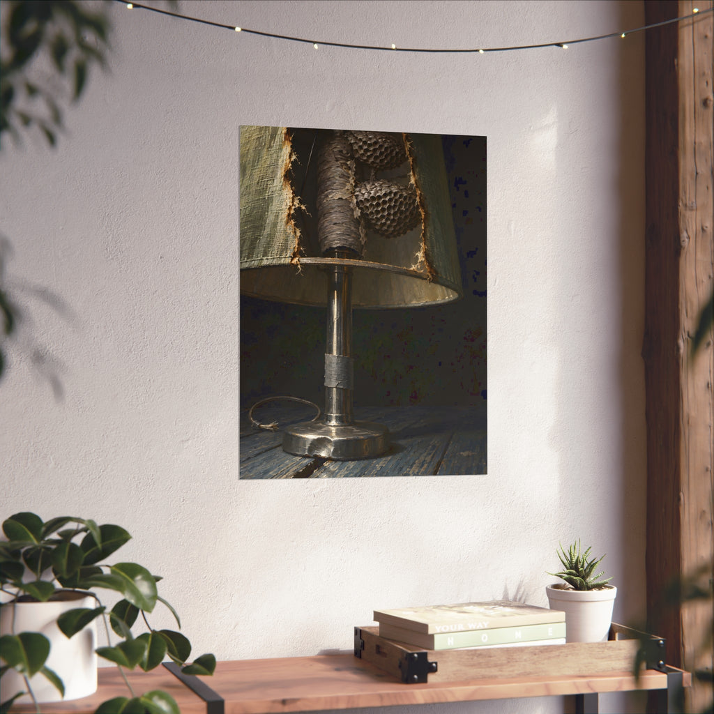 "The Two Grey Plates": A Garabaggio Fine Art Print