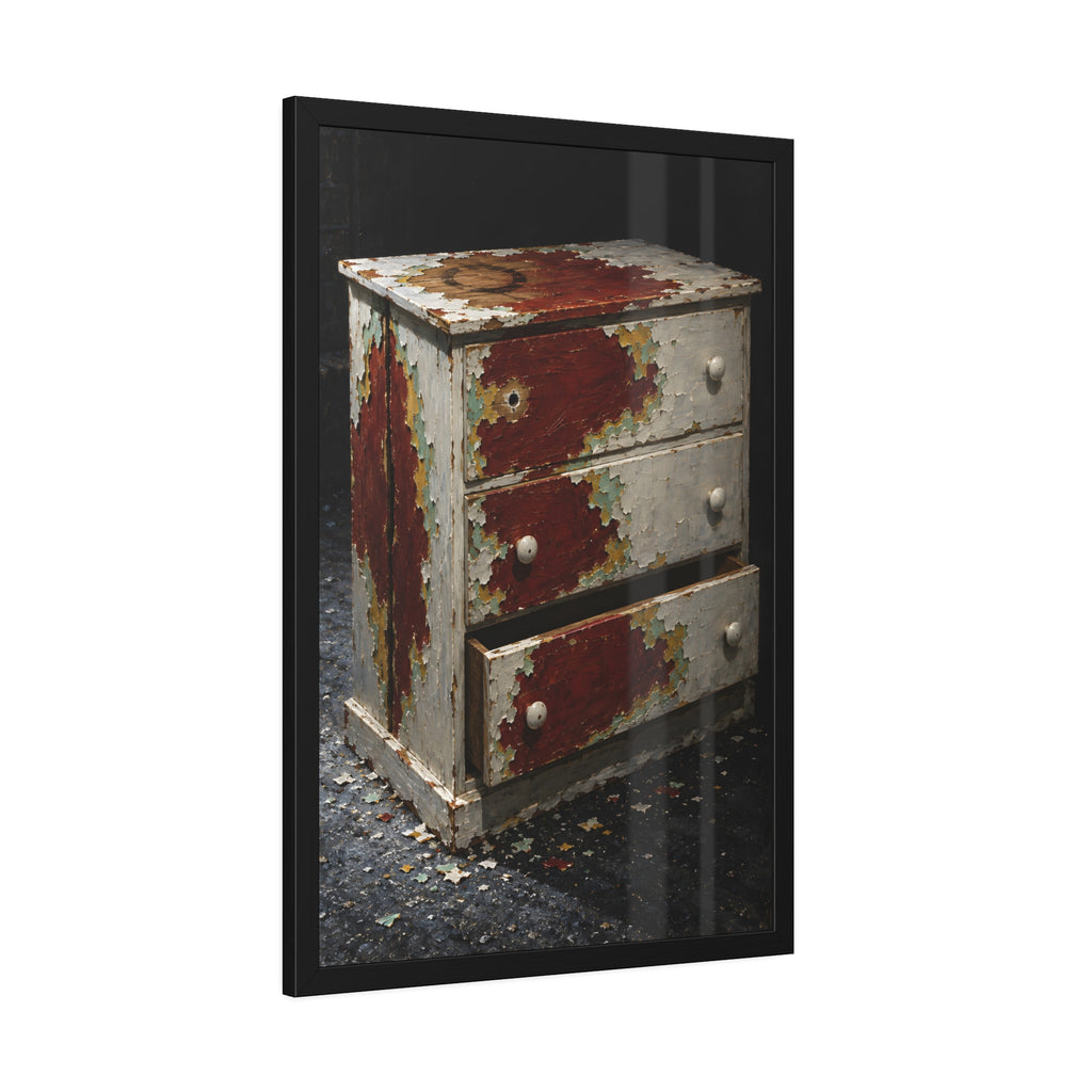 "The Brick Red Under Everything": A Garabaggio Framed Print