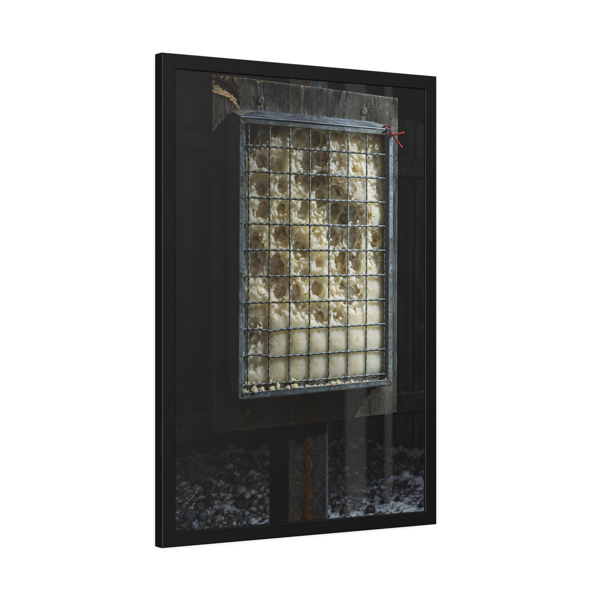 "The First Pitting": A Garabaggio Framed Print