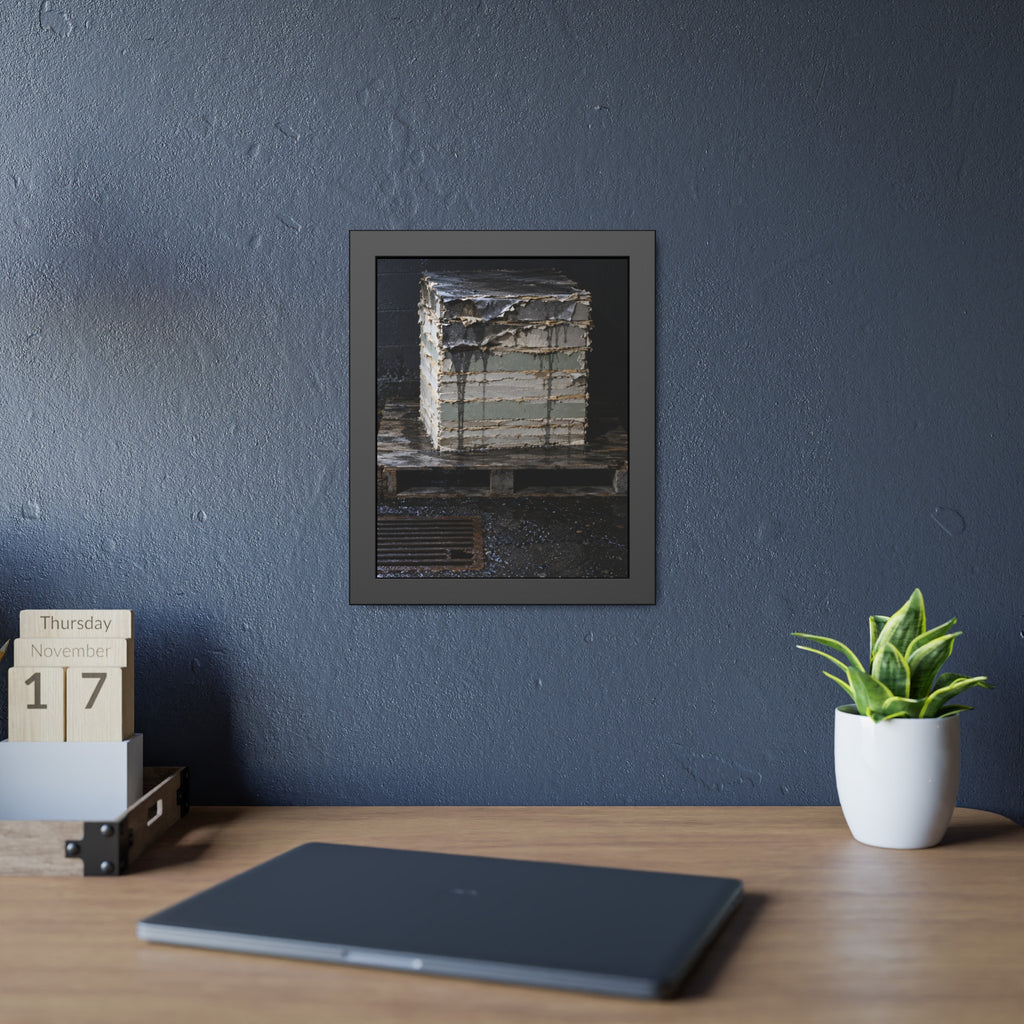 "The First Soaking": A Garabaggio Framed Print