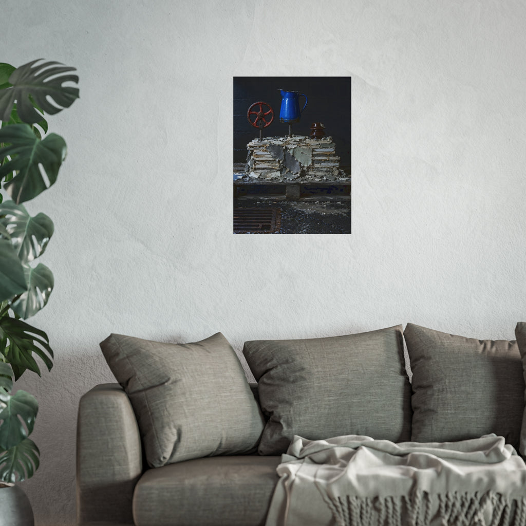 "The Ribbed Porcelain": A Garabaggio Fine Art Print