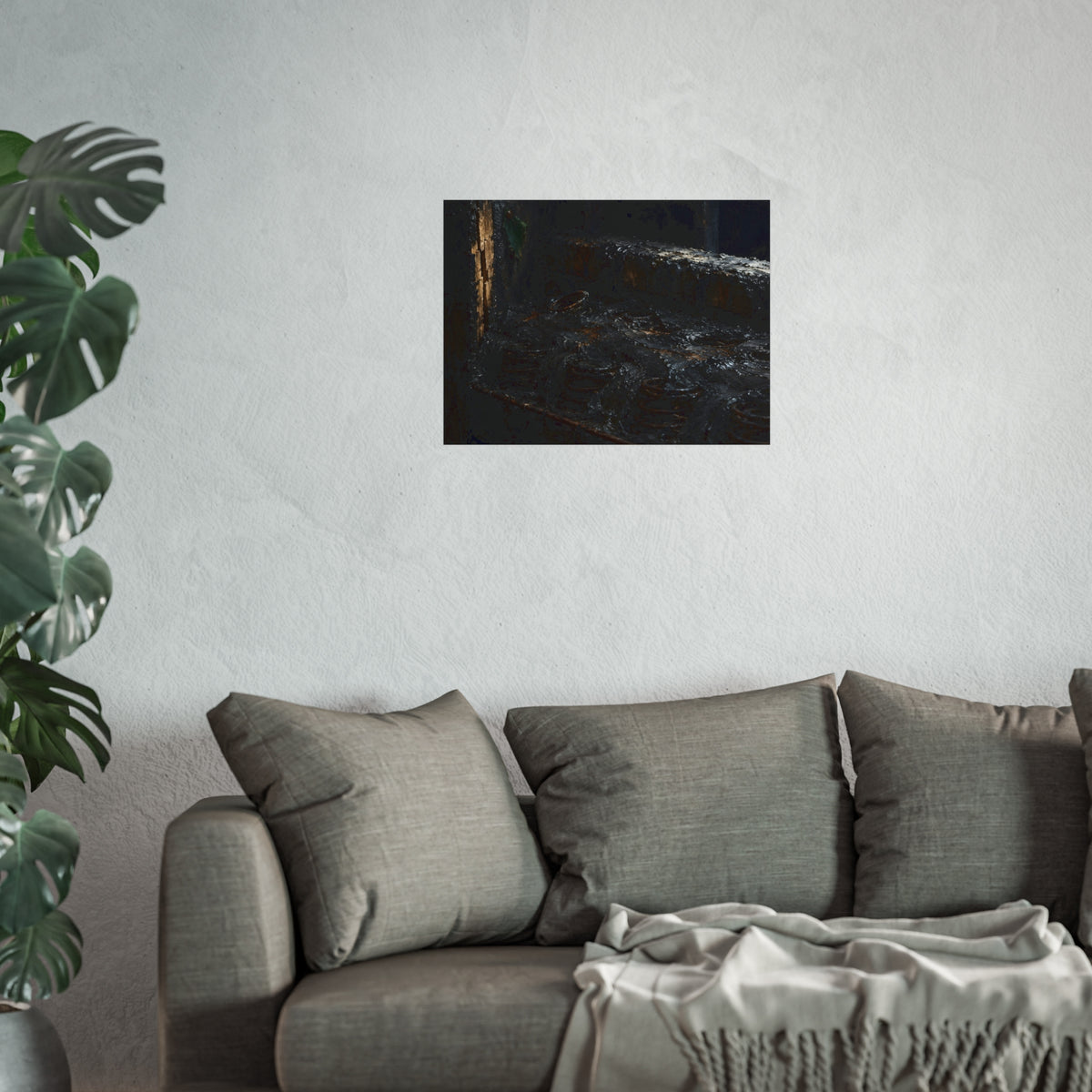 "The Black Crust": A Garabaggio Fine Art Print