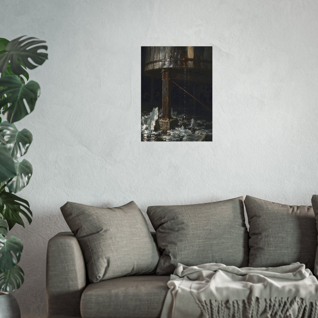 "The Fallen Slabs": A Garabaggio Fine Art Print
