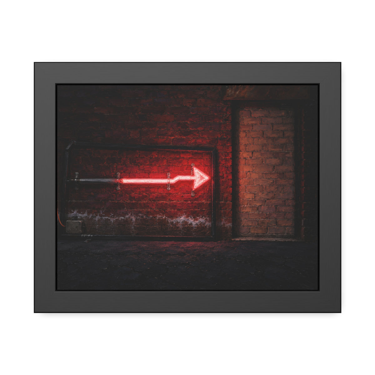 "The Arrow After Winter": A Garabaggio Framed Print