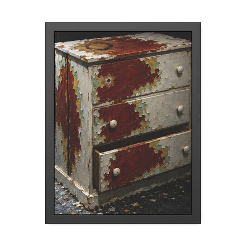 "The Brick Red Under Everything": A Garabaggio Framed Print