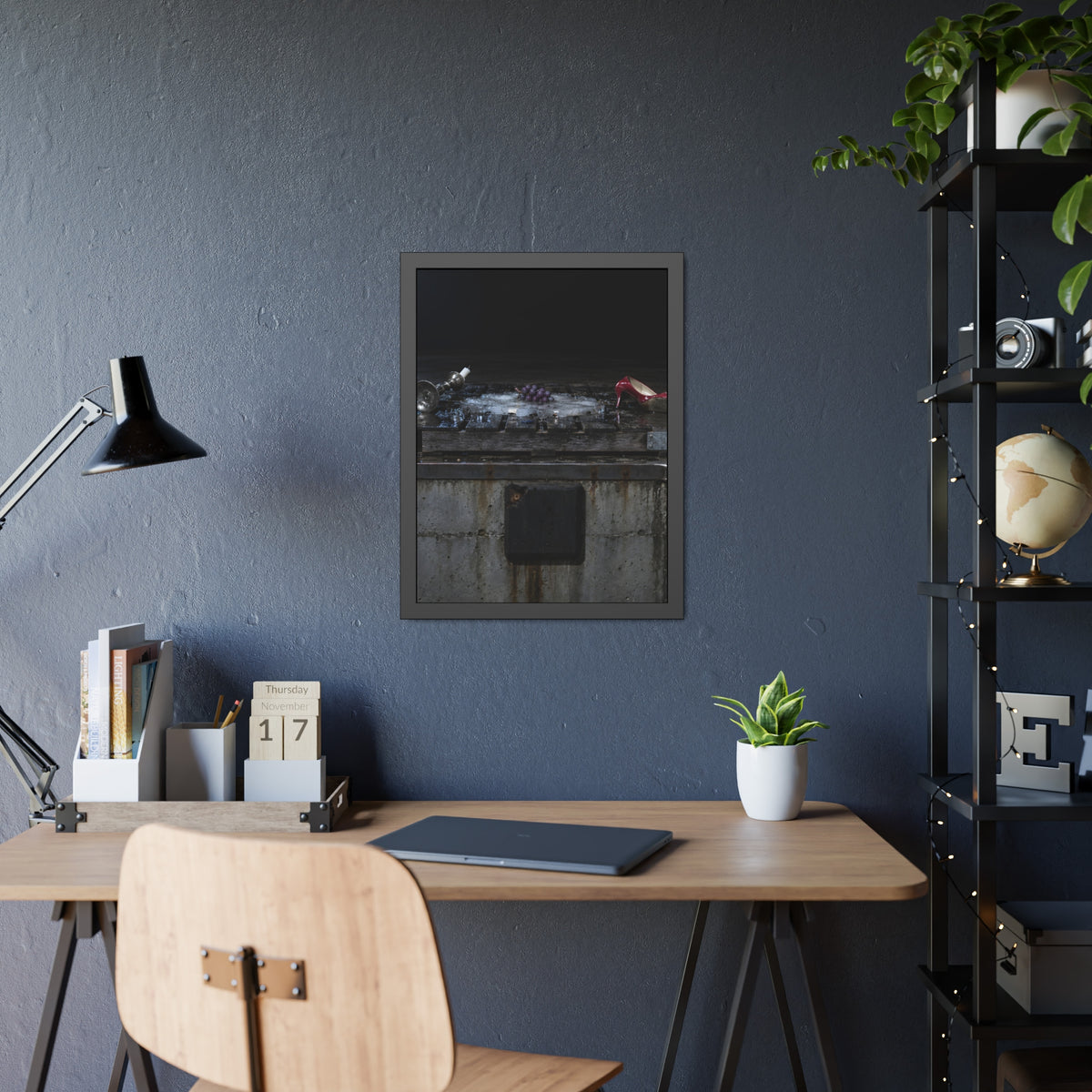 "The Last Pane": A Garabaggio Framed Print