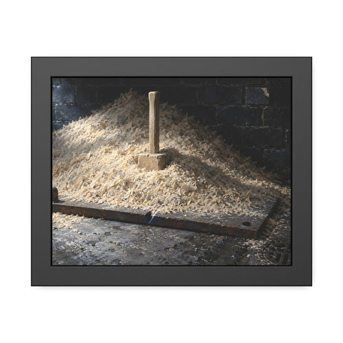 "The Handle Above the Heap": A Garabaggio Framed Print