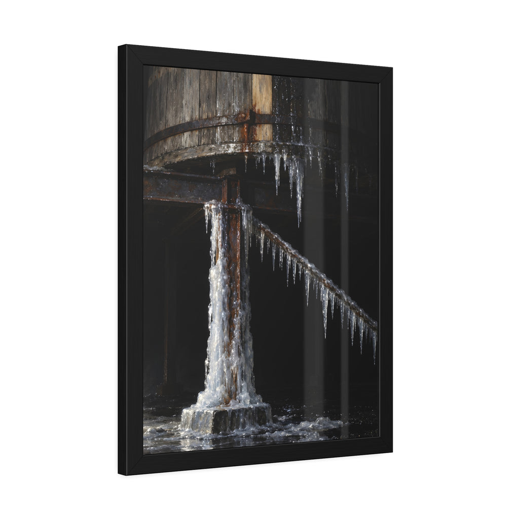 "The Comb on the Rod": A Garabaggio Framed Print