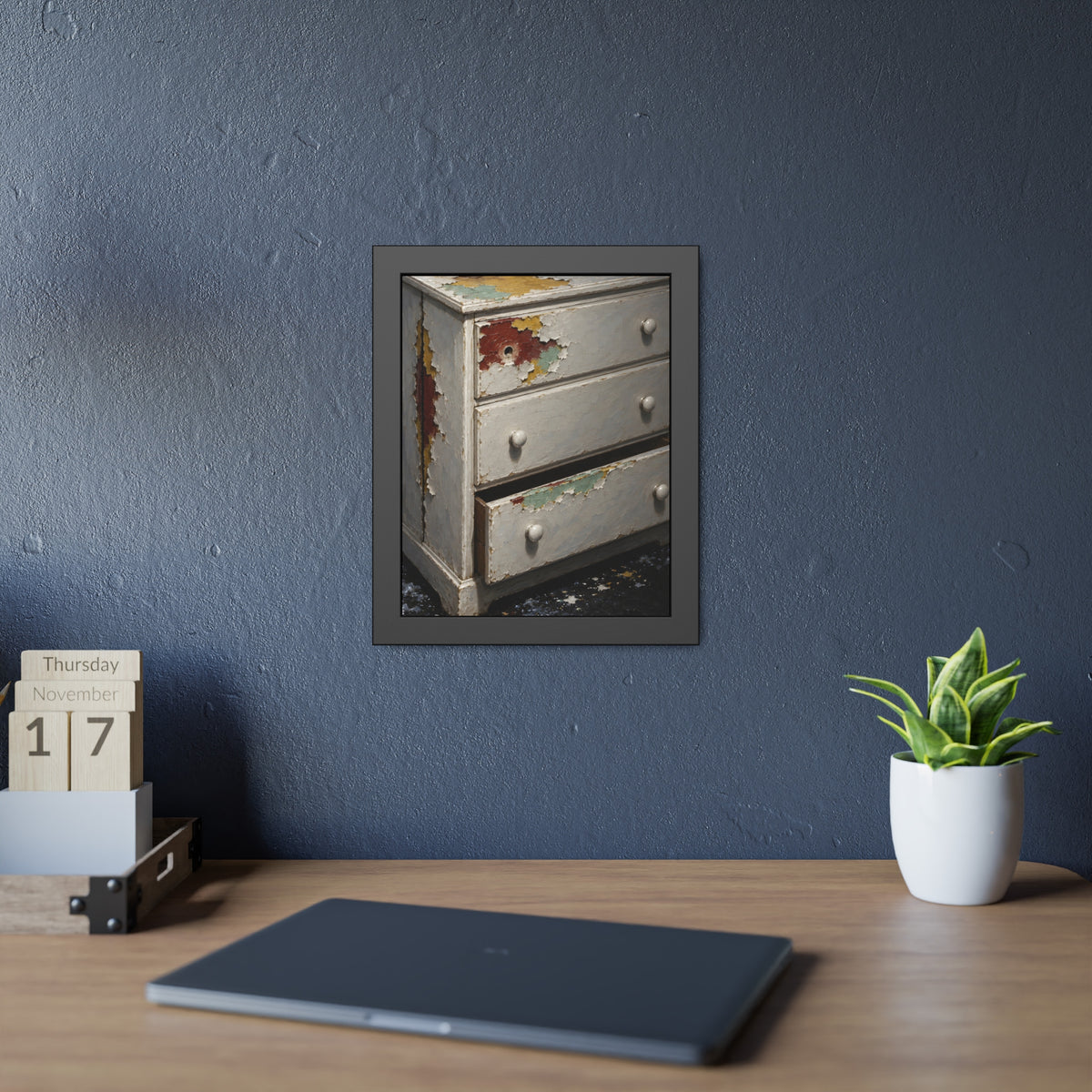 "The Heat Ring Gives Way": A Garabaggio Framed Print