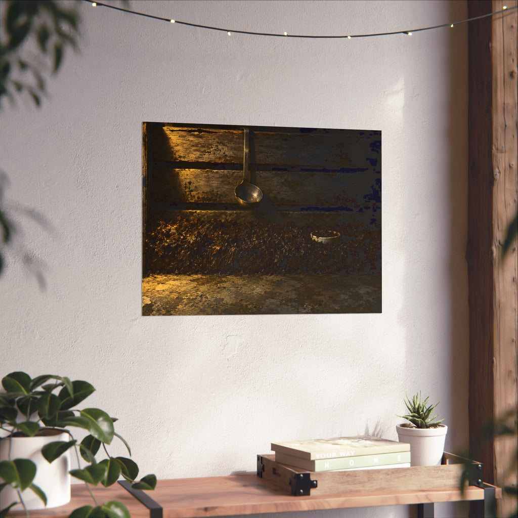 "The Rim in the Black": A Garabaggio Fine Art Print