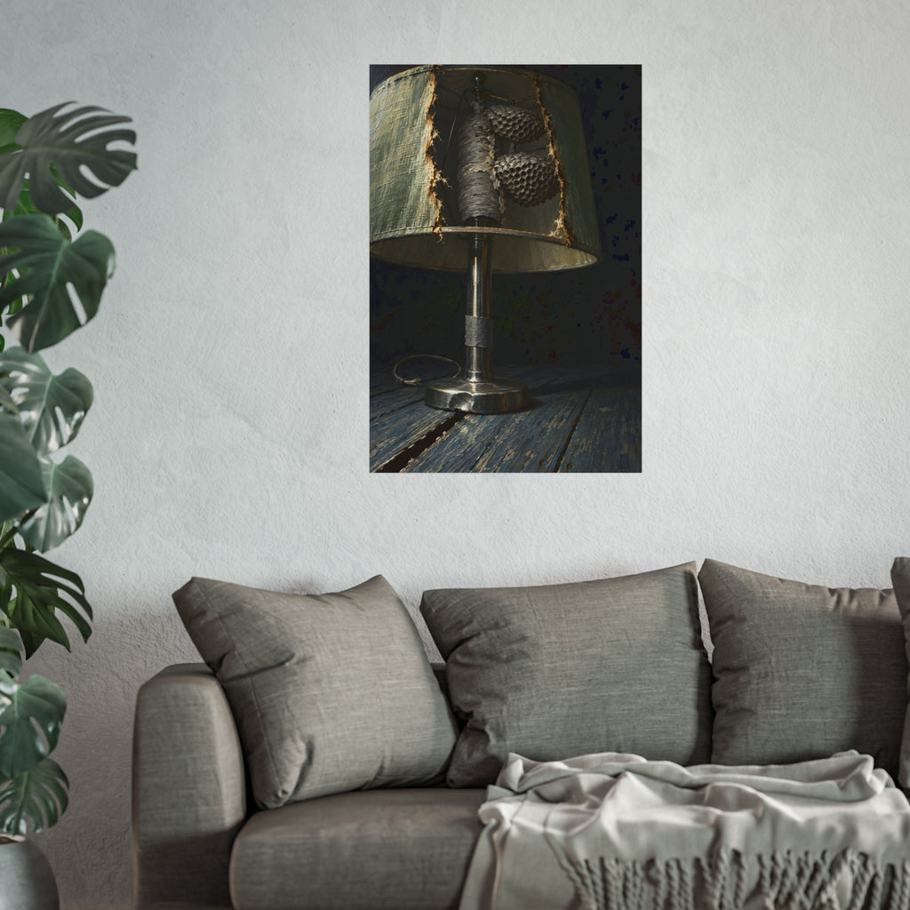 "The Two Grey Plates": A Garabaggio Fine Art Print